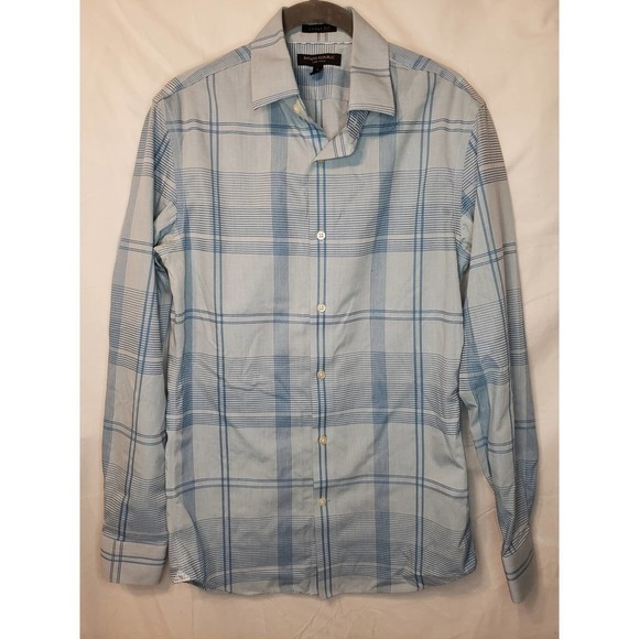 Banana Republic Other - Men's small blue plaid Banana Republic button down. EUC.